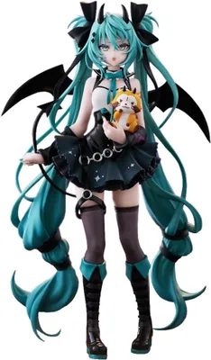 Zdjęcie produktu dla Hatsune Miku 18 cm figurka anime – figurka PVC Action Statue Diabeł i szop, stojąca, przedmiot kolekcjonerski