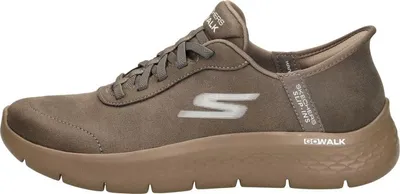 Produktbild von Skechers Slip-Ins: Go Walk Flex  Sneakers Laag - Taupe - Maat 38