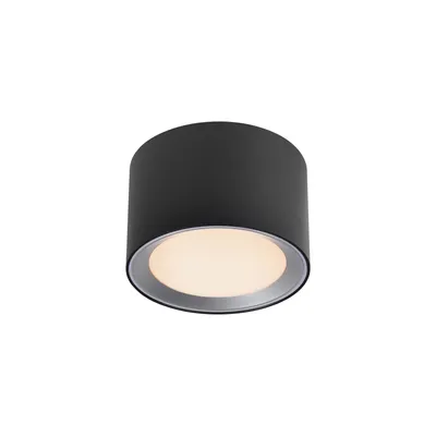 Obrázek produktu pro Nordlux Černé přisazené koupelnové LED svítidlo Landon 8 6,5W 2110660103