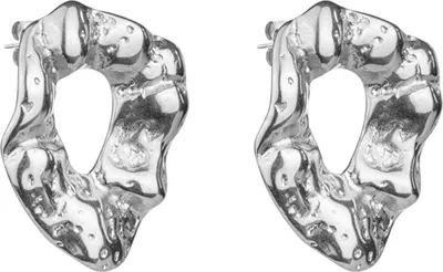 Immagine prodotto di Orecchini in acciaio di design Haisley Silver Earrings MCE24014S