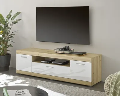 Produktbild von TV-Board >Nobe< in Eiche Artisan - 165x49x43cm (BxHxT)