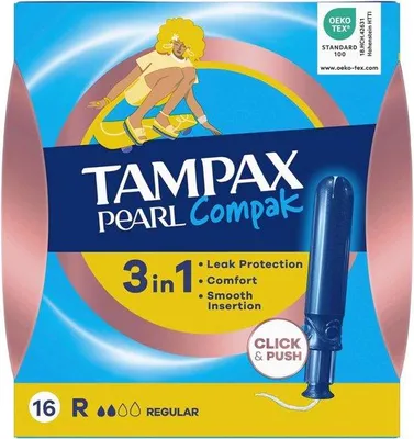 Productafbeelding van Tampons met Applicator Regelmatig - 128 Stuks voor Comfort en Bescherming