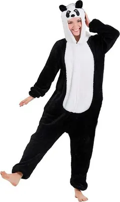Produktbild von Panda Plüschkostüm Uni