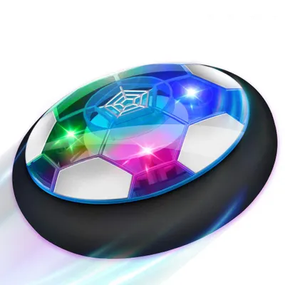 Produktbild von Baztoy Air Power Fußball, Hover Ball mit LED-Licht, wiederaufladbar, Indoor- und Outdoor-Spielzeug für Kinder