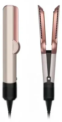 Immagine prodotto di Asciugacapelli e piastra, funzione 2 in 1, tecnologia a ioni negativi, rosa, EU-d