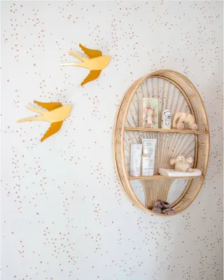 Produktbild von KidsDepot Wandregal Messa Rattan