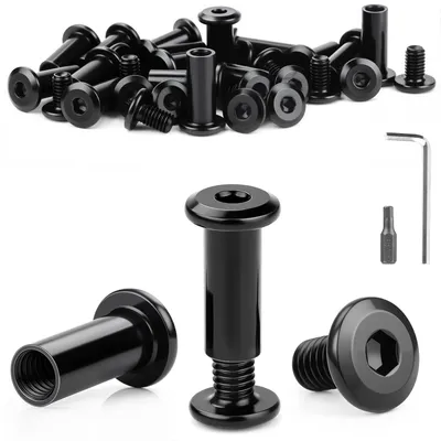Obrázek produktu pro Spojovací šrouby M6 x 35 mm - Nerezová ocel - 25 kusů