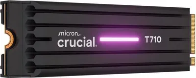 Immagine prodotto di CRUCIAL - SSD interno - T710 - 2Tb - con dissipatore - PCIe Gen5 NVMe M.2
