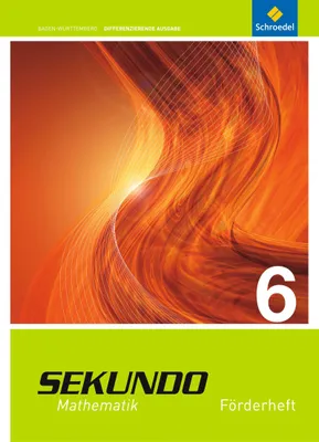 Produktbild von Sekundo 6. Förderheft. Baden-Württemberg