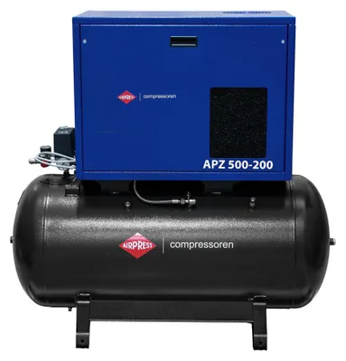 Produktbild von Flüsterkompressor APZ 500-200 10 bar 200 l K18 4PS/3 kW 378l/min 34251-200