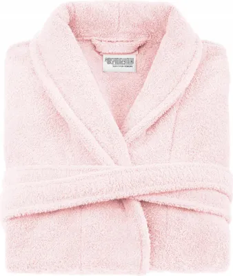 Produktbild von Prestige Damenmorgenschlafrobe S/M in Puder, 100% Baumwolle, ohne Kapuze, mit Taschen