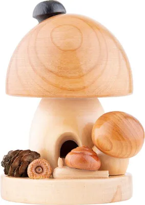 Imagen del producto de Hongo para incienso, forma redonda (11,5 cm), de Dregeno Seiffen