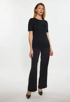 Image de T-shirt pour femme MALUBA - Noir, XL