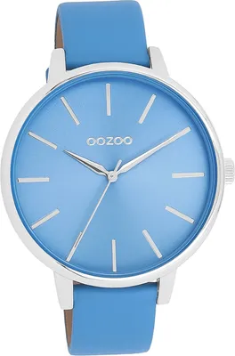 Obrázok produktu pre Oozoo kožené dámske hodinky analógové quartzové hodinky náramok modré Hodinky D2UOC11296