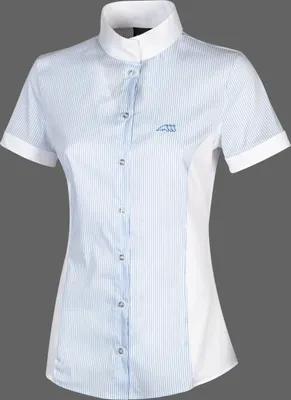 Image de Equiline CHARLOTTE Ms Cf. Shirt S/S Light Blue FS 2019, Eq19_FS_Gr.:38