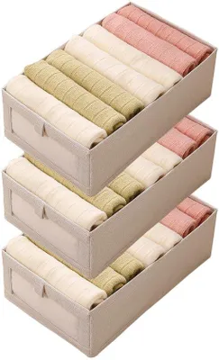 Produktbild von Kleiderorganizer beige XL 3-teilig Falter