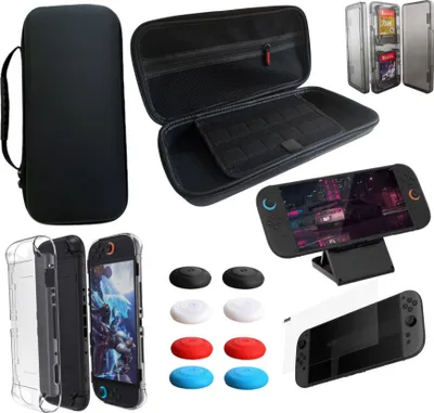 Immagine prodotto di INF Kit di protezione 13 in 1 per accessori Nintendo Switch 2