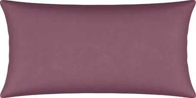 Produktbild von Erwin Müller Kissenbezug Murnau" aubergine 40x80 cm"