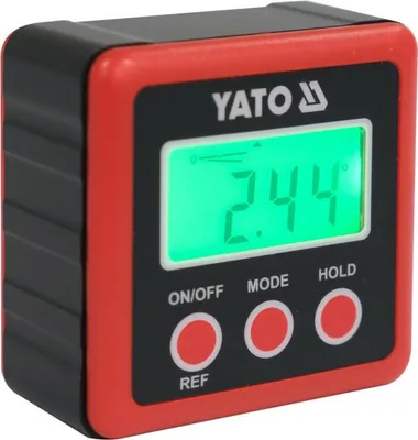 Elektronischer Winkelmesser YATO YT-71000 magnetisch Aluminium