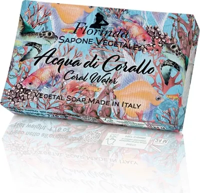Produktbild von Florinda Pflanzenseife Acqua di Corallo : 50 g Größe: 50 g