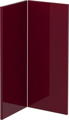 Obrázek produktu pro Kuchyňská dvířka Vicco R-Line Červená vysoký lesk 59.2 x 71.3 cm nábytková čela pro rohovou spodní skříňku, Model 41235