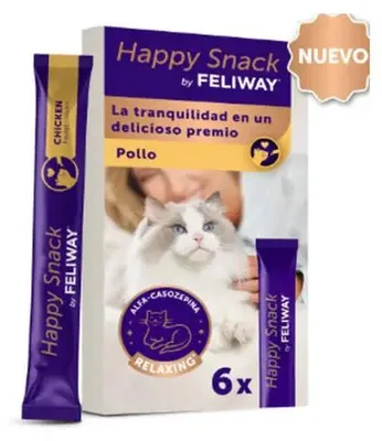Zdjęcie produktu dla FELIWAY Happy Snack, Przekąski, Kot, Uniwersalne, Kurczak, 15 g, Bez cukru
