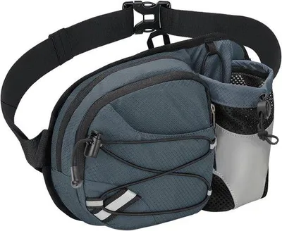 Produktbild von Trinkrucksack mit Flaschenhalter für Laufen, Wandern, Reisen, Camping und Hundetraining – Verstellbarer Trinkgurt für Damen und Herren – Wasserdicht