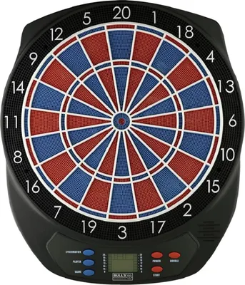Produktbild von Elektronische Dartscheibe, 51 x 43 cm, mit Soundeffekten, bis zu 65 Spielvariationen