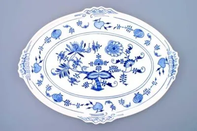 Produktbild von Český porcelán, a.s., Dubí Ovales Tablett 42 x 31 cm, Zwiebel, Český porcelán