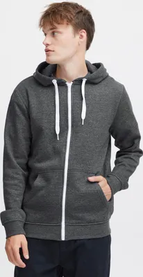 Produktbild von SOLID SDOlli Zip-Hood Herren Sweatjacke Kapuzenjacke Hoodie mit Kapuze Kordelzug Reißverschluss Kängurutasche Regular fit