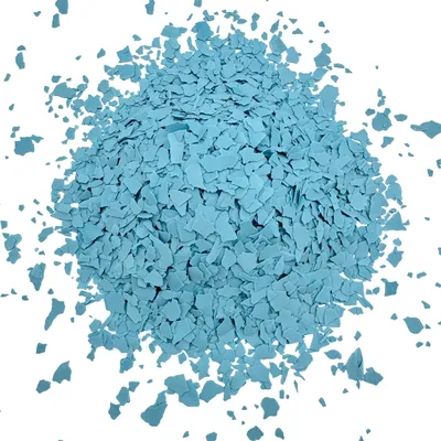 Produktbild von Farbchips für Epoxidharz Bodenbeschichtung Bodenfarbe Colorchips W750 Blau - 1kg