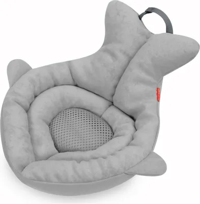 Produktbild von Skip Hop Moby Gepolsterte Waschbecken-Badewanne, grau