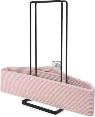 Produktbild von Kompakter Kleiderständer für Erwachsene und Kinder - Ideal für 110 Kleiderbügel - Handlicher Organizer mit Tragefunktion