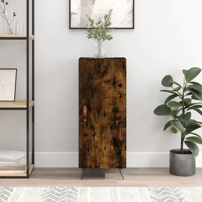 Obrázok produktu pre vidaXL Príborník údený dub 34,5x34x90 cm odvodený výrobok z dreva
