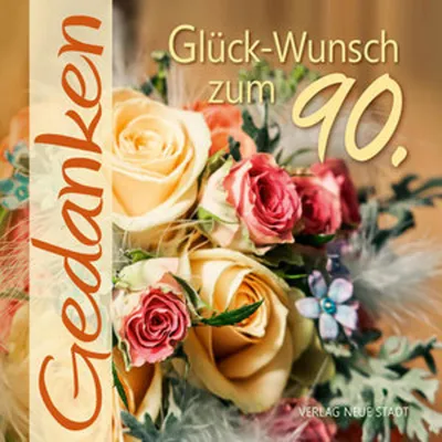 Produktbild von Glück-Wunsch zum 90.