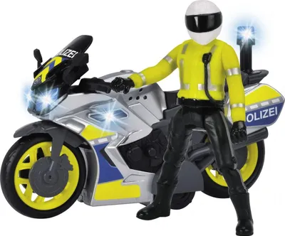 Dickie Toys | Polizei Motorrad | 203712018 | 4006333075773