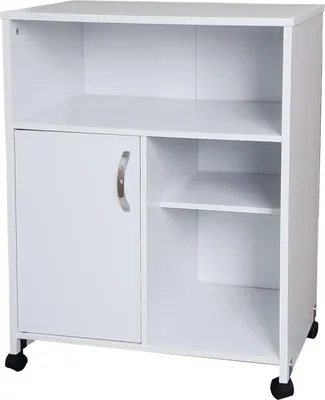 Produktbild von Küchenschrank auf Rollen Weiß Blanca