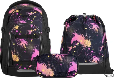 Produktbild von Coocazoo, Schulrucksack-Set MATE Colour Drift 3-teilig