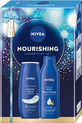 Zdjęcie produktu dla Nivea Women Zestaw Prezentowy Kosmetyków Żel pod Prysznic Kremowy Balsam