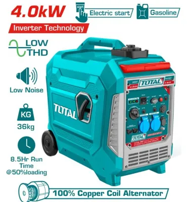 Obrázek produktu pro Inverterový Benzínový Generátor 4 Kw Total