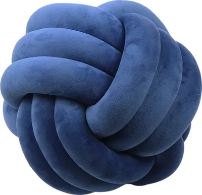 Produktbild von Kissen 27cm Knoten Knot Kissen Knotenkissen Kopfkissen Nordische Einfachheit Kreativität Geknotetes Kissen zierkissen Plüschkissen Cushion Nachbildung - Mazarine