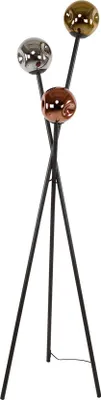 Produktbild von KAWOLA Stehleuchte TIVOLI Stehlampe Glas/Metall schwarz