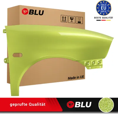 Produktbild von BLU Kotflügel Passend für Seat Ibiza Cordoba (6L - III 3. Generation) LS1T Rechts Grün AmarilloZitrus | 2002-2008 | Vorderseite Vorne | Lackiert | Einbaufertig