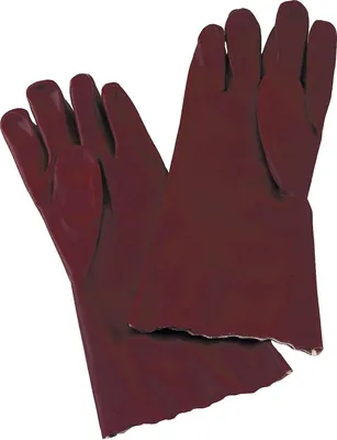 Produktbild von Chemikalienschutzhandschuhe rot