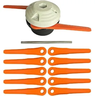 Immagine prodotto di Solidchoice - Accessori per tosaerba, con 12 lame di ricambio