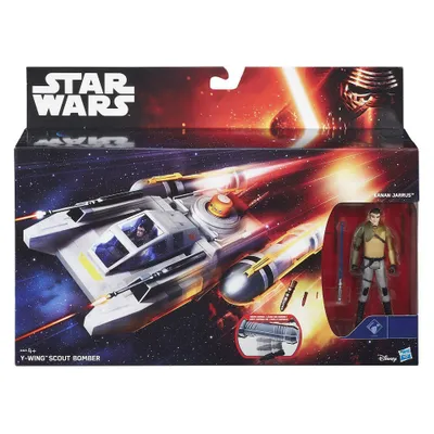 Obrázek produktu pro Hasbro Star Wars Rogue One Class I Deluxe Scout Bomber s 3,75" akční figurkou