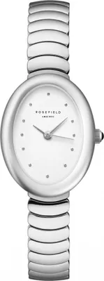 Produktbild von ROSEFIELD Damenuhr OVAL Matt-Silber OVWSSS-OV20