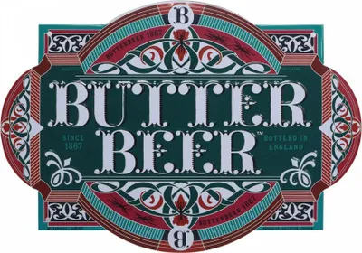 Produktbild von Metallschild Harry Potter - Butterbeer