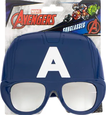 Produktbild von Avengers 3D-Brille Kinderbrille im Retro-Pilot Design für 3D-Kinoerlebnisse