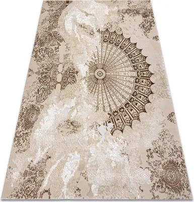Obrázok produktu pre Koberec ALLURE 5715 Abstractia - Štrukturálny, štýlový, glamour béžová / biely béžový 200x290 cm